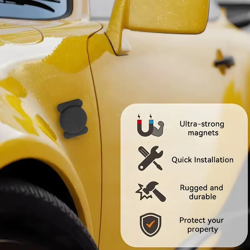 Magnetic AirTag Car Tracker - Hidden GPS Locator for Vehicle Theft Protection & Recovery