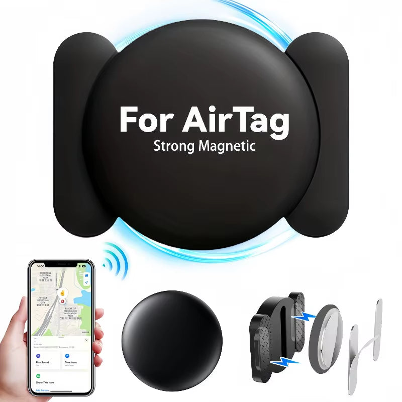 Magnetic AirTag Car Tracker - Hidden GPS Locator for Vehicle Theft Protection & Recovery