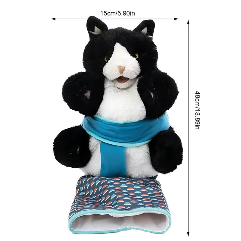 Interactive Plush Cat Wrestling Glove Toy - Fun and Durable Playtime for Your Feline Friend!